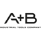 Logo AB Industrial Tools Company giallo e nero